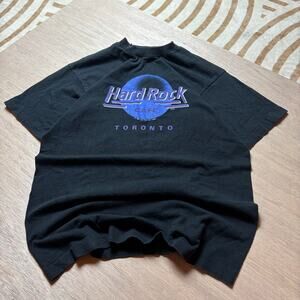 RARE VINTAGE 1989 • SINGLE STITCH HARD ROCK CAFE TORONTO